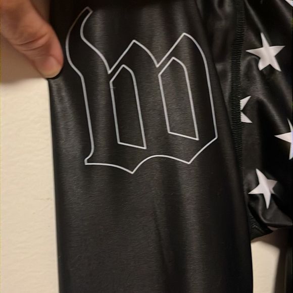 WATTIE INK STARS AND STRIPES LEGGINGS SIZE MEDIUM - Picture 7 of 9